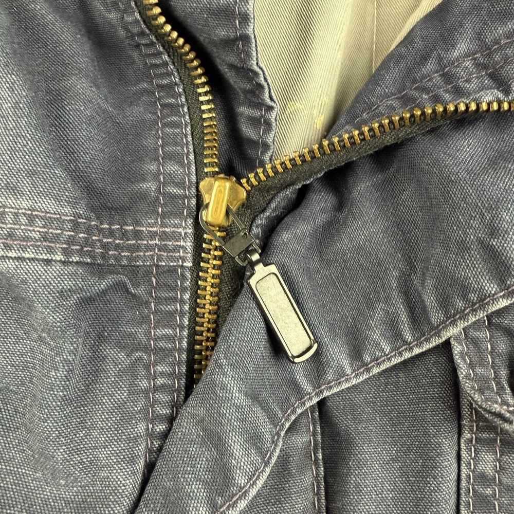 Carhartt‎ FR Full Swing Jacket Men's 3XL Navy Flame Resistant Canvas Work Coat - Picture 7 of 16